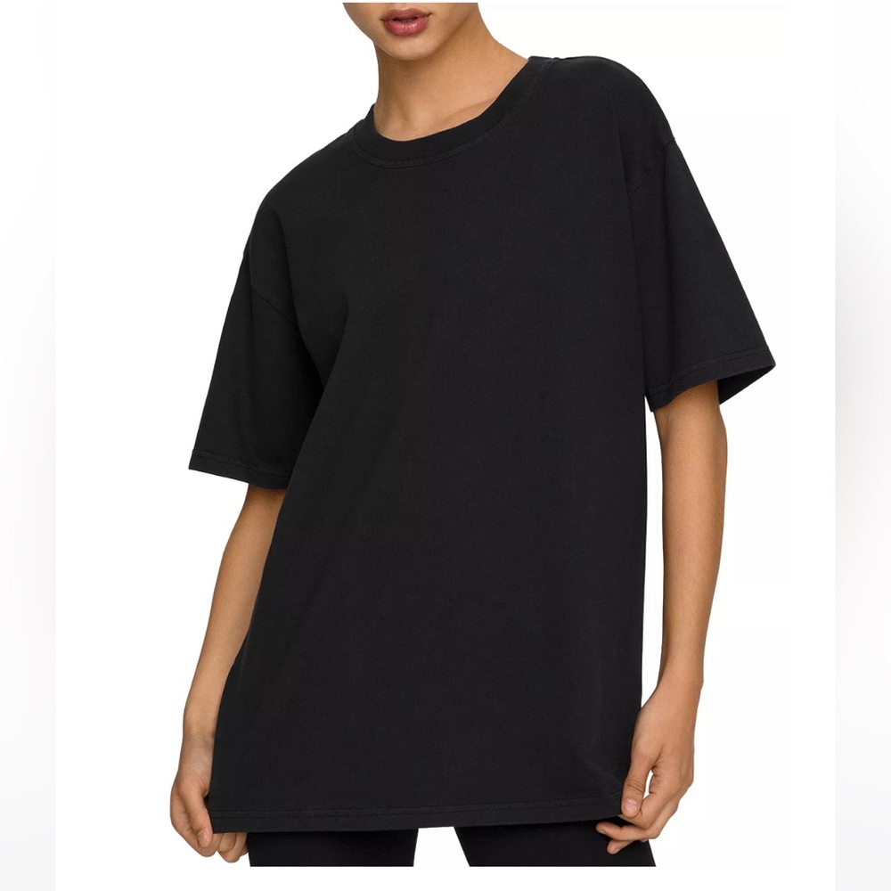 Good American Oversized Boyfriend Tee